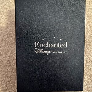 Beauty and the beast rose necklace